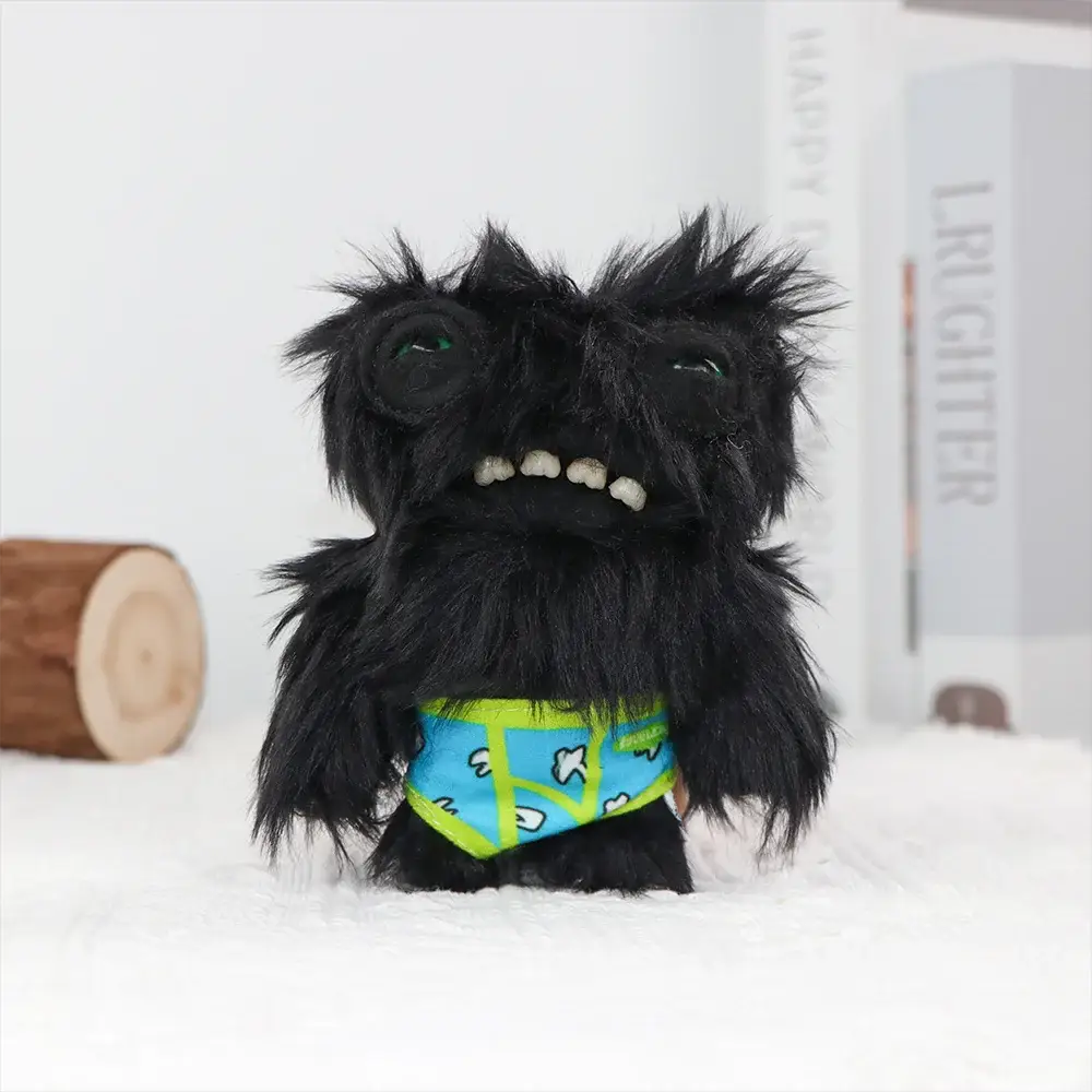 Fuggler Ugly Monster Original Keychain Pendant Doll Funny Teeth Monster Count Underoo McGoo Pink Rabid Rabbit 12-14cm Toy Gift - ToylandEU