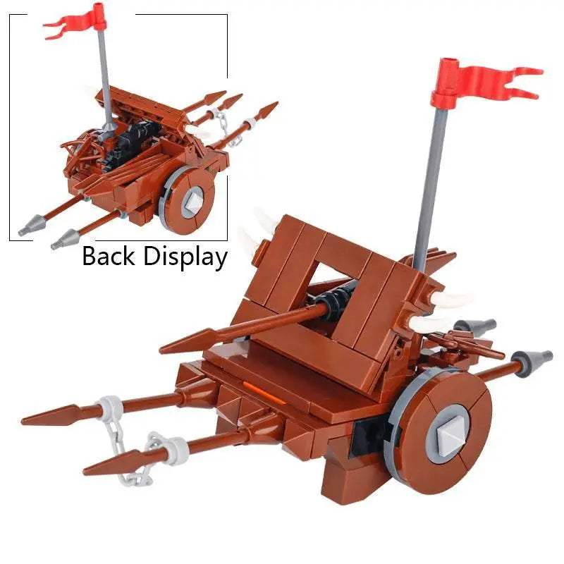 Medieval Castle Siege Weapons Building Blocks Army Knights Toys - ToylandEU