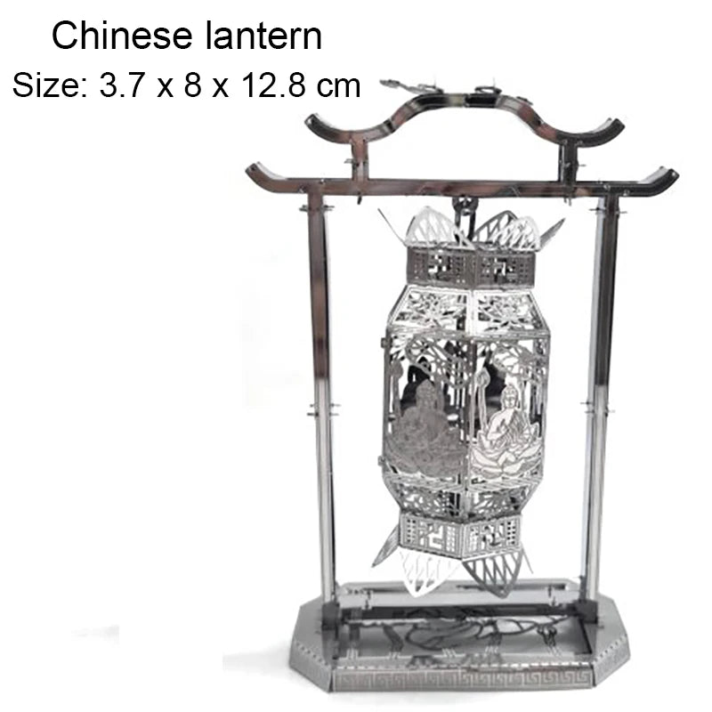 3D Metal Puzzle | Tokyo Skytree Model | Laser Cut DIY Kit | Desktop Decoration