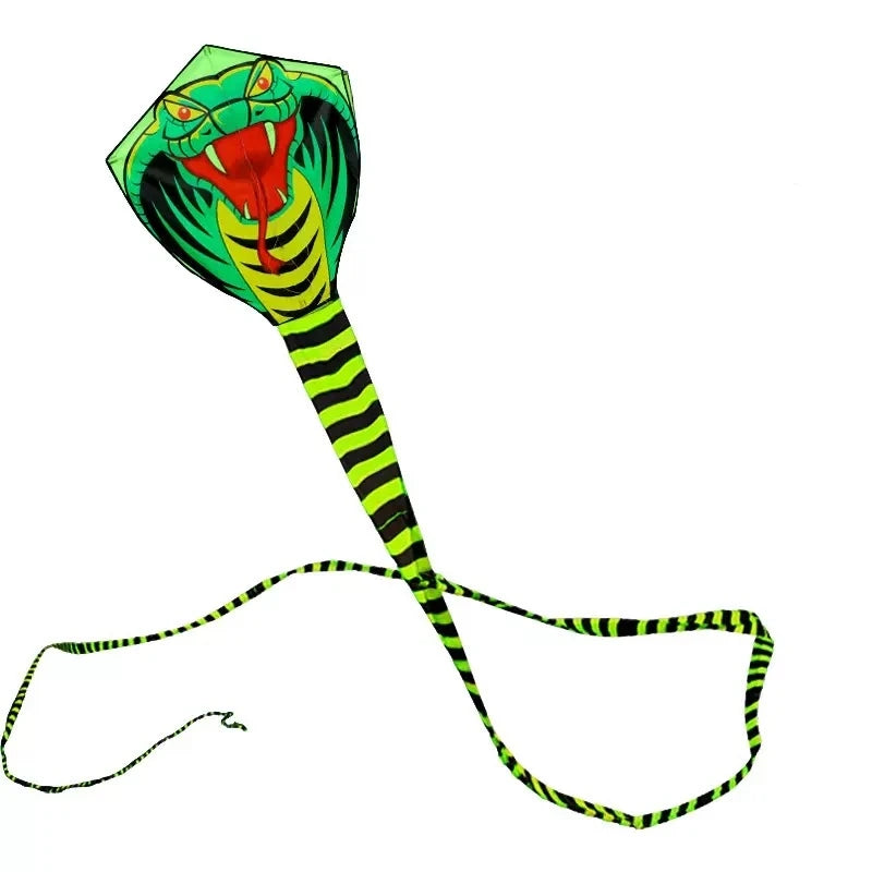 Kite | 15m Flying Line | Snake Pattern Colorful | Kids Outdoor Toy