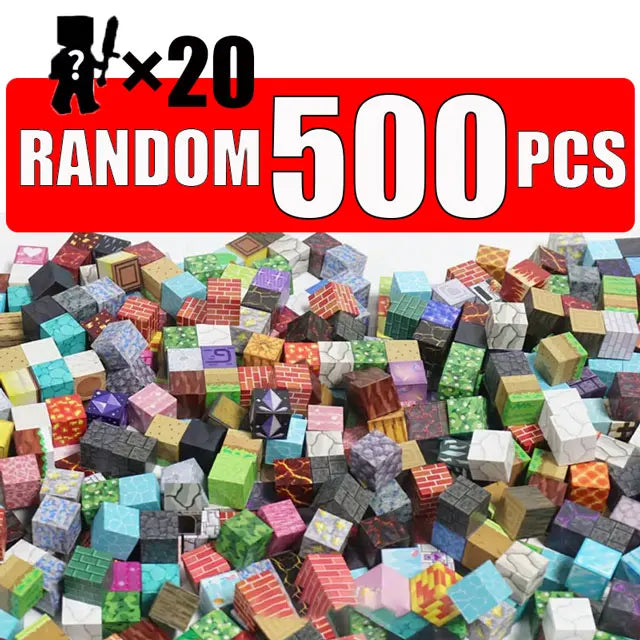 Magnetic Building Blocks | Mine World Cubes | STEM Cubes | 10-500 PCS