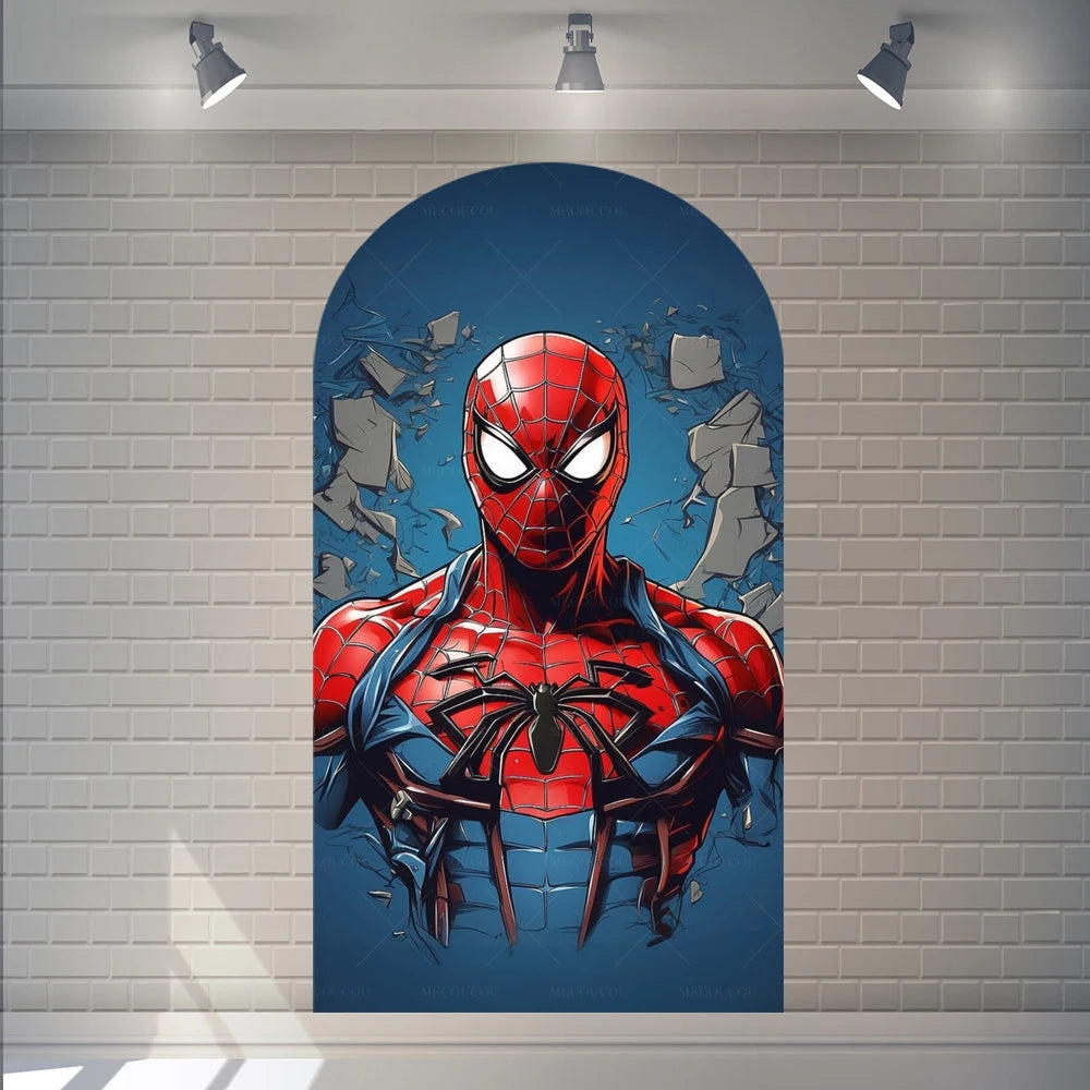 Photography Backdrop | SpiderMan Theme | Custom HD Print | Sizes