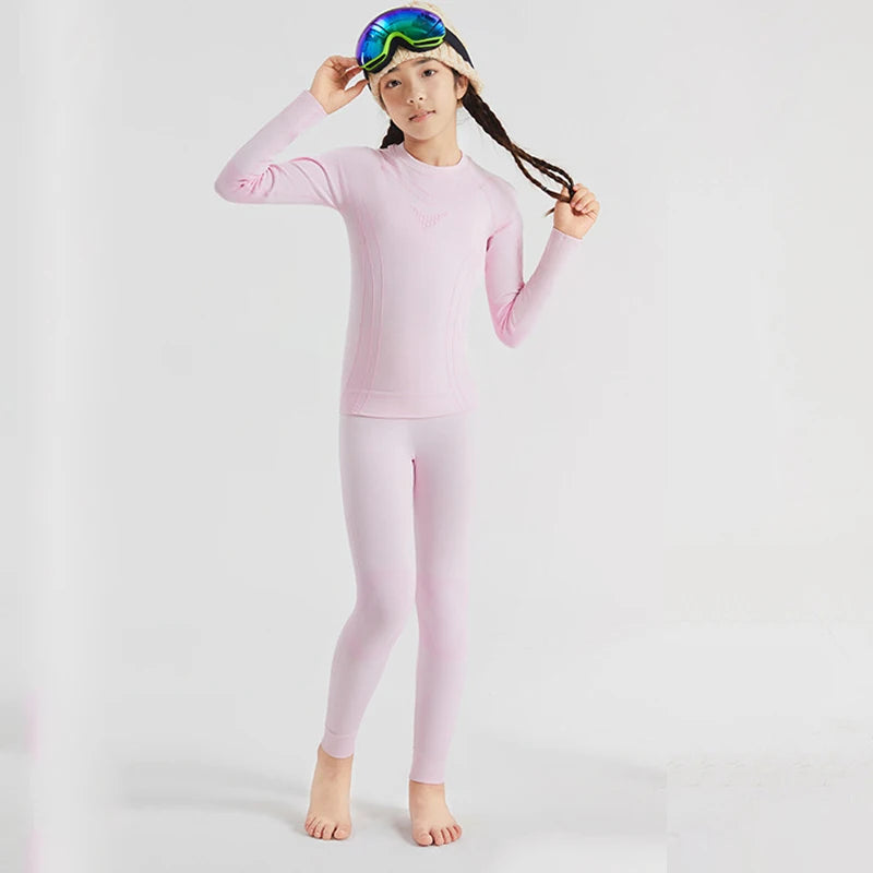 Kids Compression Base Layer Set | Compressed Fit | Durable Knit | Unisex Youth