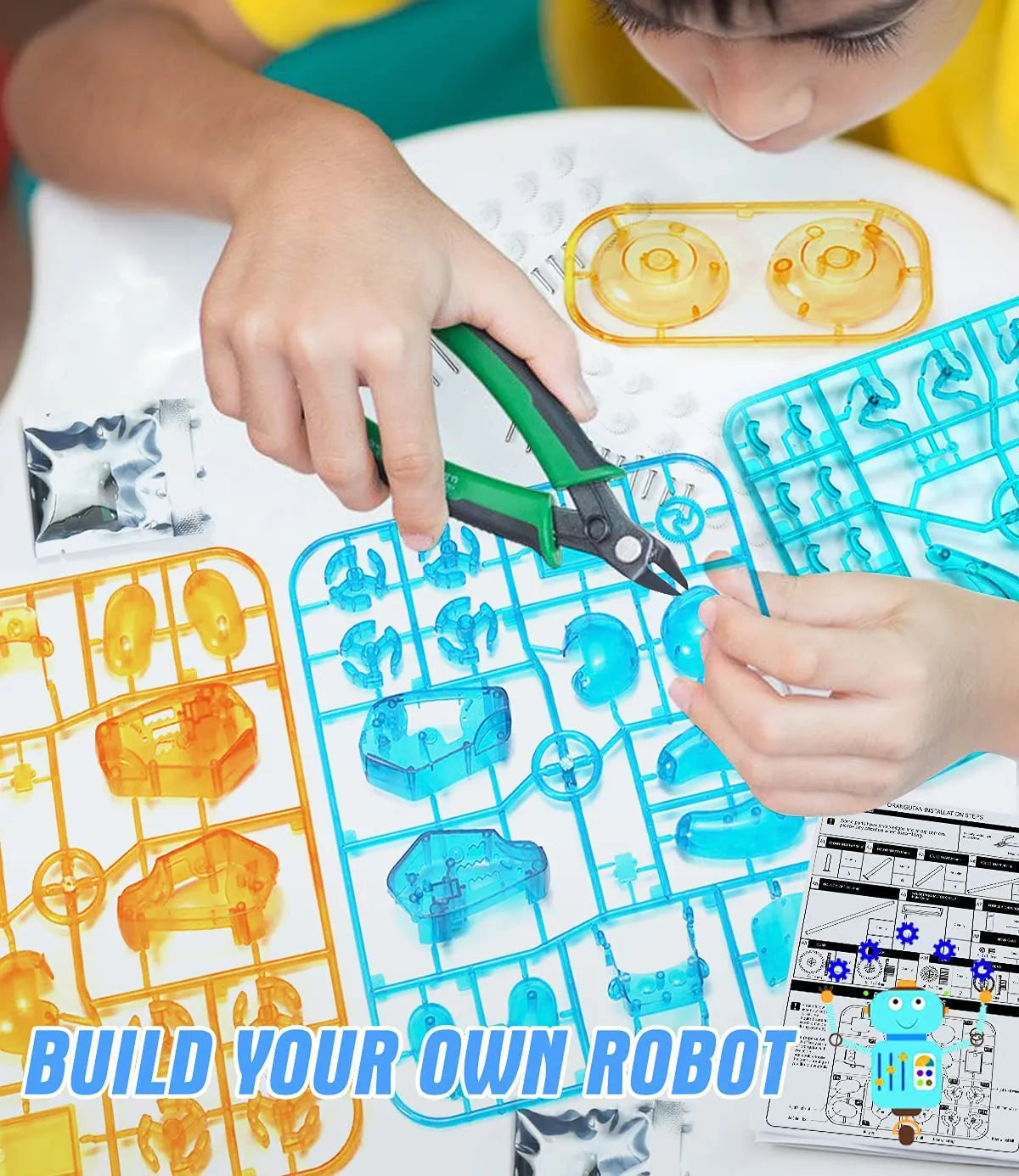 Solar-Powered Robot Snail DIY Kit for Educational Fun