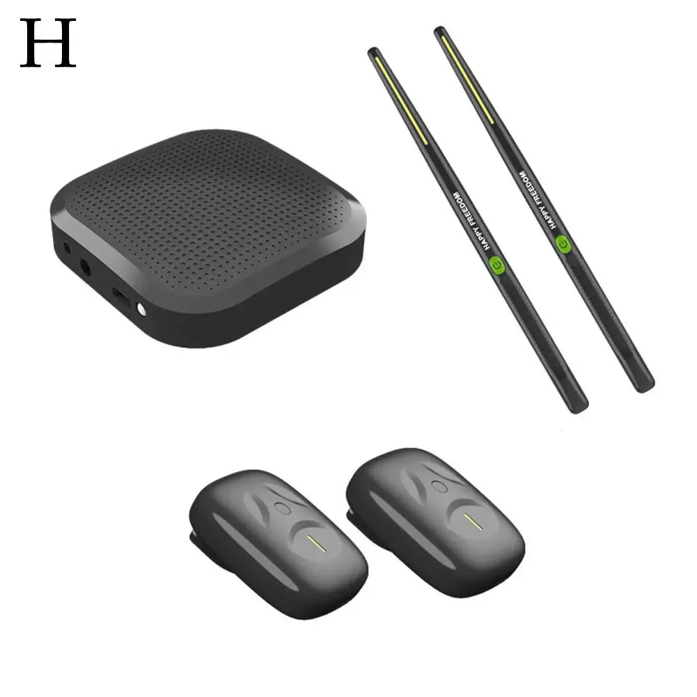 Portable Electronic Air Drum With Drumsticks For Beginners