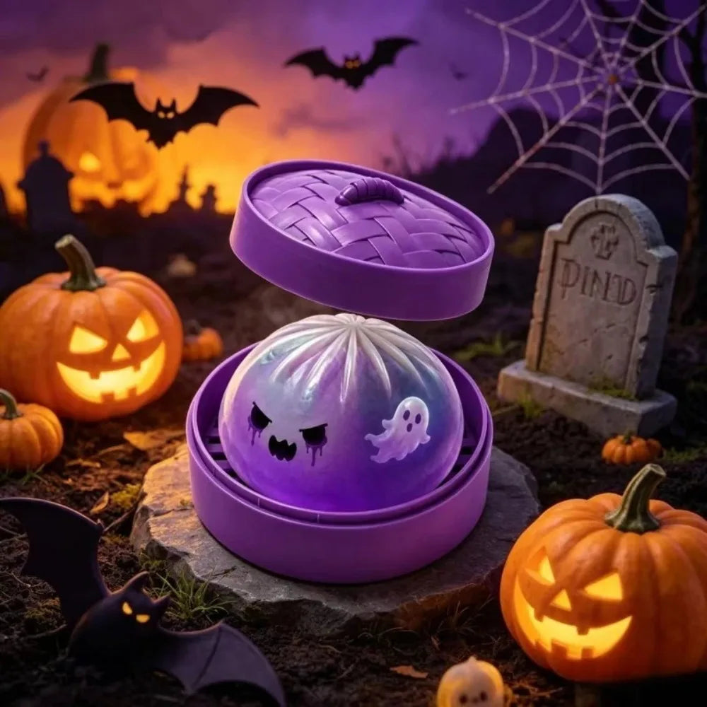 Silicone Squishy Toy | Slow Rebound Feel | Matte Ghost Design | 14+ Gift
