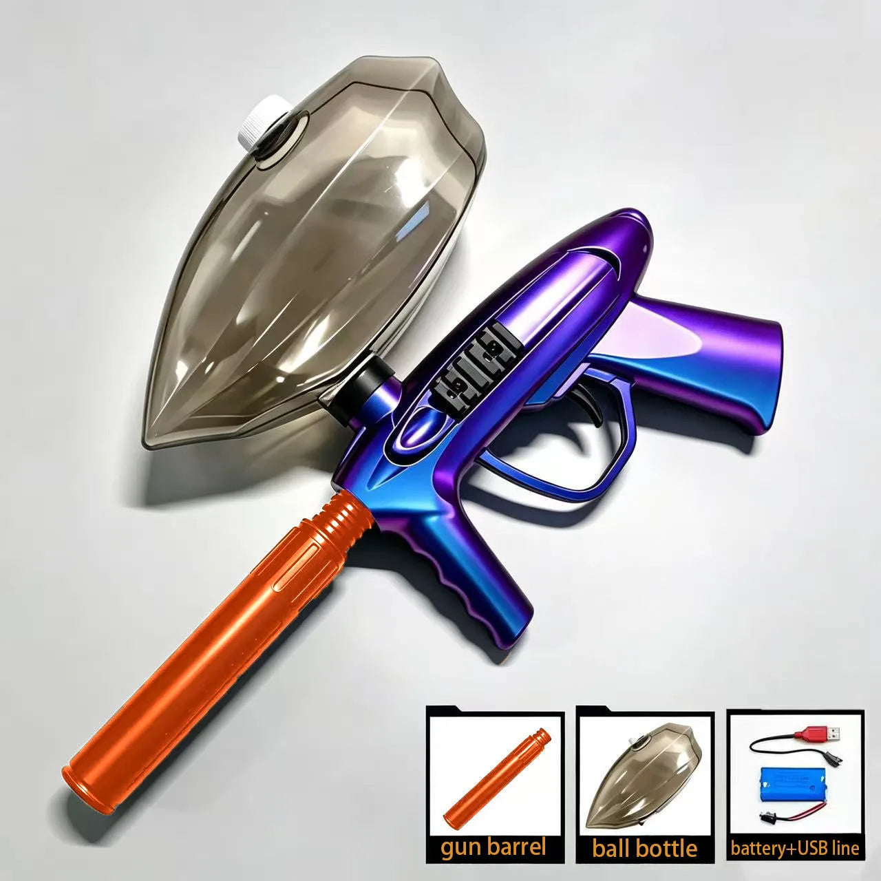Gel Blaster Pistol | Electric Powered | Huge Bottle Capacity | One Size