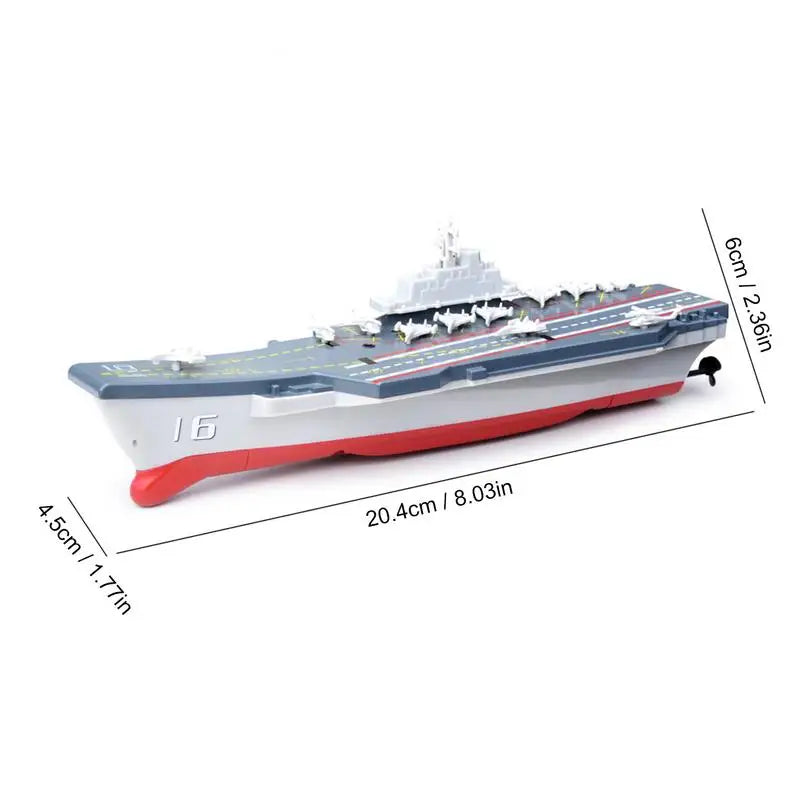 Double Helix RC Aircraft Carrier Submarine Toy for Kids - ToylandEU