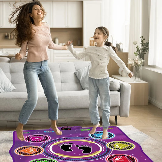 Wireless Bluetooth Dance Mat for Family Fitness and Fun