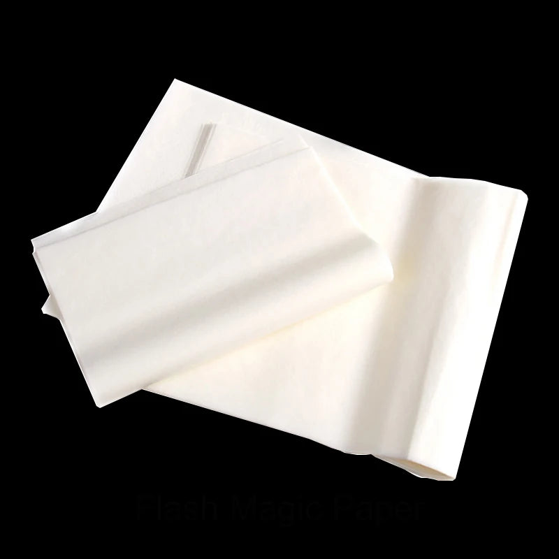 Flash Paper | Size 50x20 cm | Pack 1/10 Sheet | Paper Magic Prop