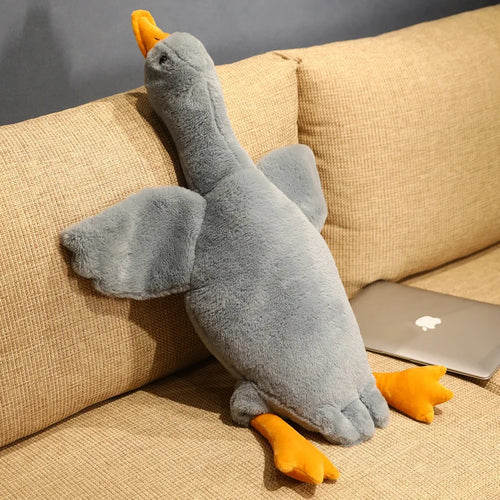 Giant Fluffy Duck Plush Toy Sleeping Pillow - 50-130cm Cute Animal ToylandEU.com Toyland EU