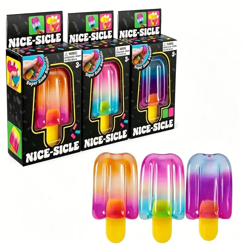 Squeeze Stress Toy | Soft TPR Material | Reusable Build | Kids And Adult Relief