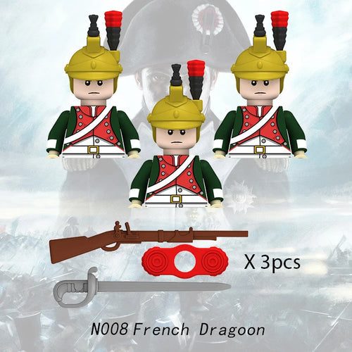 Medieval Prussian Military Figure Building Block Set (3 pcs) ToylandEU.com Toyland EU