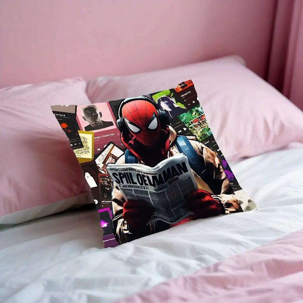 Throw Pillow Covers | Spider Man Print | Toylandeu™