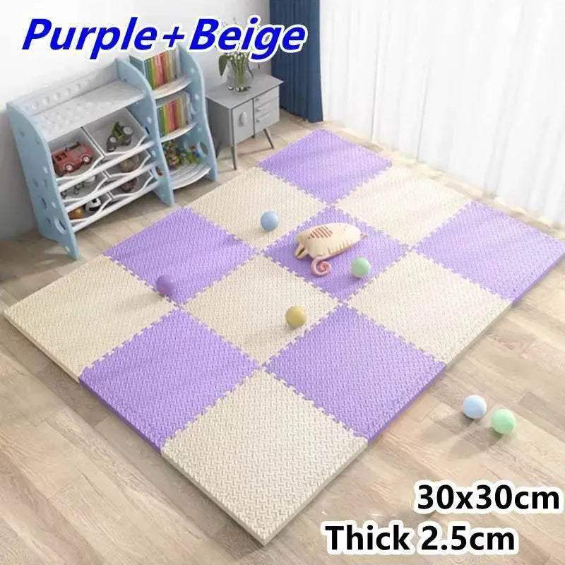 8PCS Tatami Gyms and Playmats Baby Floor Mat Sound Deadening Puzzle Mat for Babies Noise Reduction and Playground Entertainment - ToylandEU
