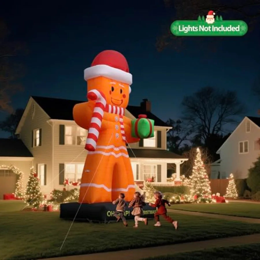 Giant Inflatable Christmas Decoration | 20 Feet | Heavy-Duty PVC | Outdoor