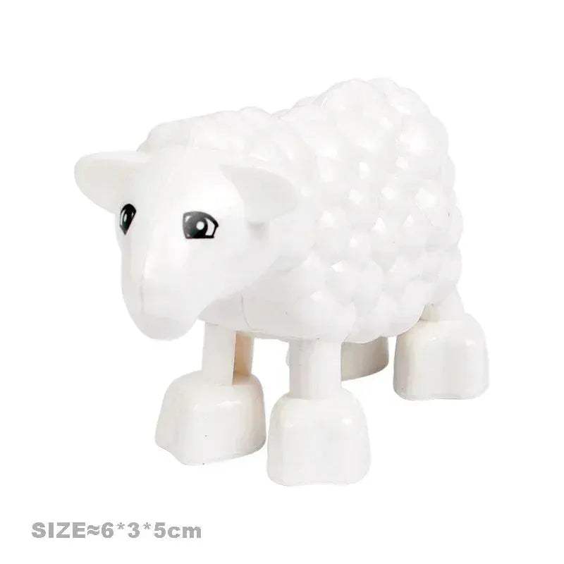 Duplo Compatible Farm Animals Building Blocks Educational Toy - ToylandEU