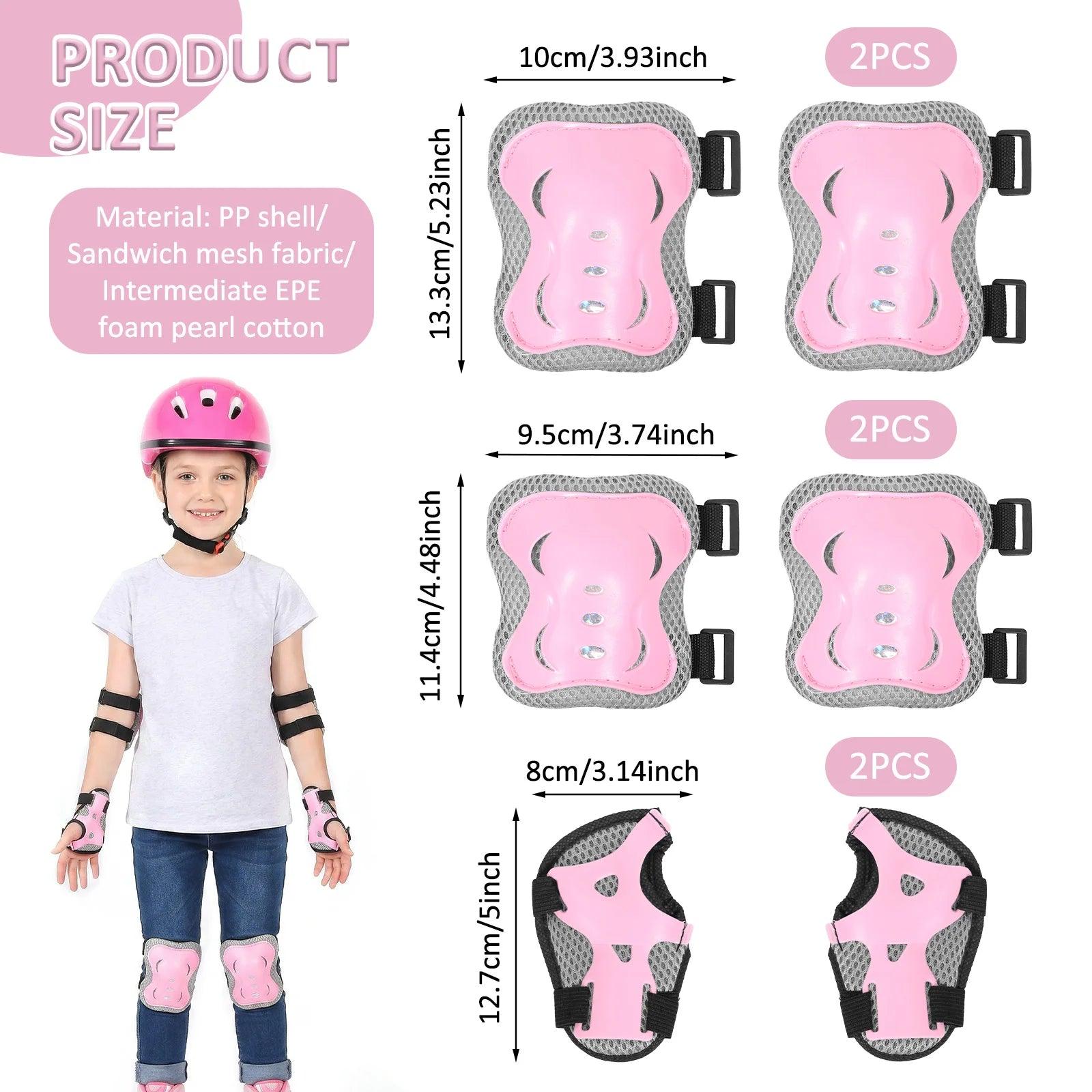 Kids Protective Pads | 6 Piece Kit | Toylandeu™
