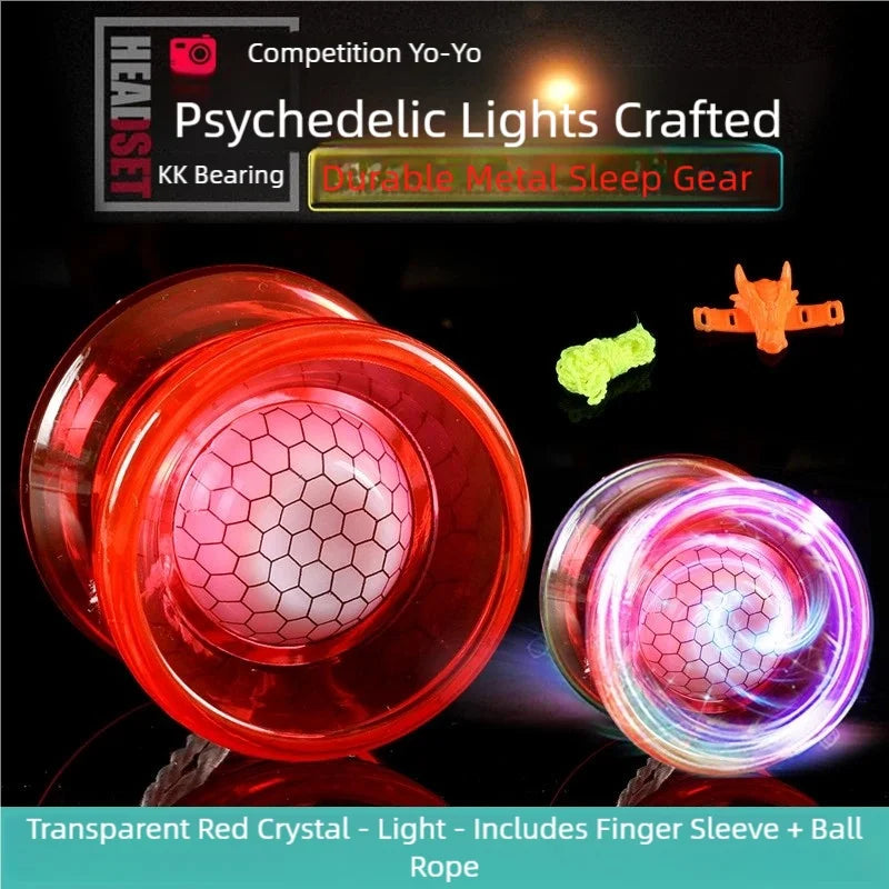 Crystal Luminous Yo-Yo | Beginner Grade | Long Sleep KK Bearing | Unisex