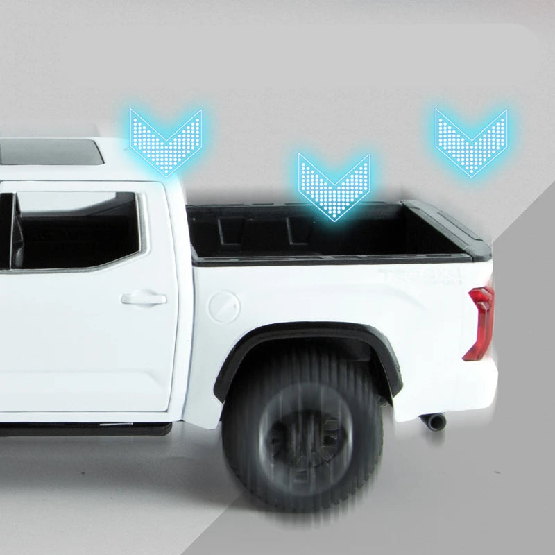 Diecast Pickup | 1:24 Scale | Pull Back With Lights | Ages 14 Plus