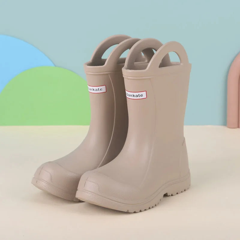 Children Rain Boots | Waterproof | Lightweight Rubber | Ages 7 To 13
