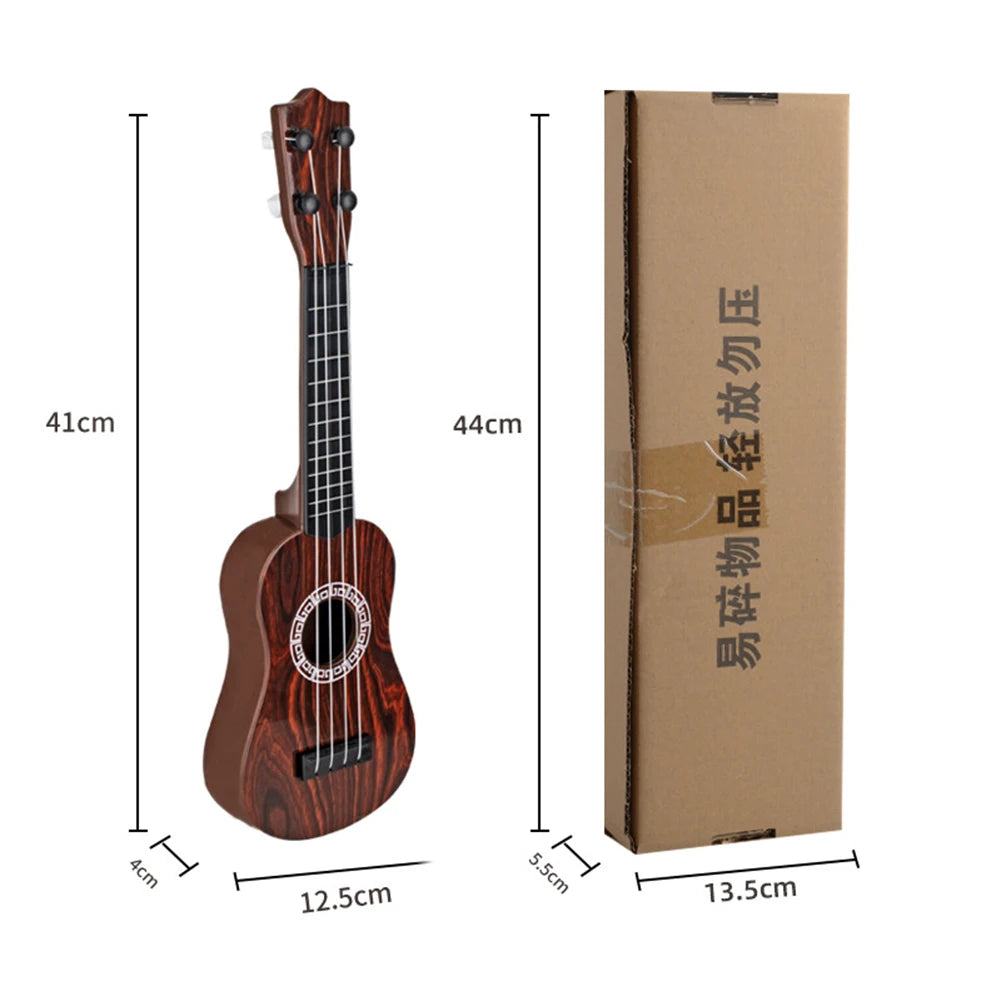 Mini Ukulele For Beginners 4 String Educational Toy Guitar