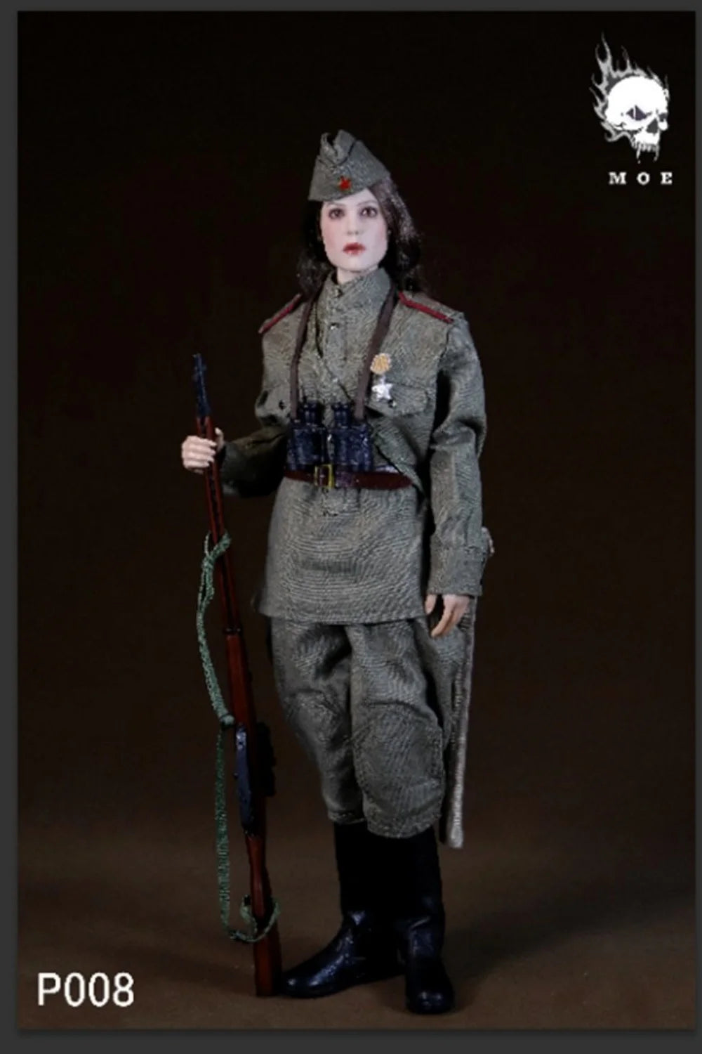 Action Figure | 1/6 Scale | MOETOYS P008 Soviet Snow Sniper | 12-Inch Figures