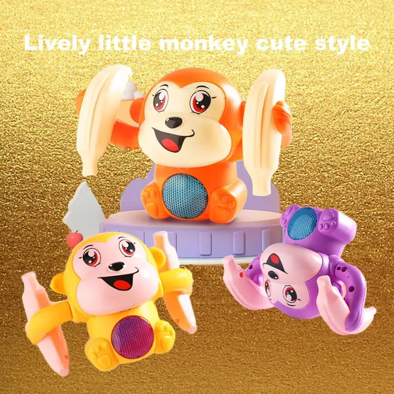 Electric Stunt Flipping Monkey Toy - Voice Controlled Induction Technology - ToylandEU