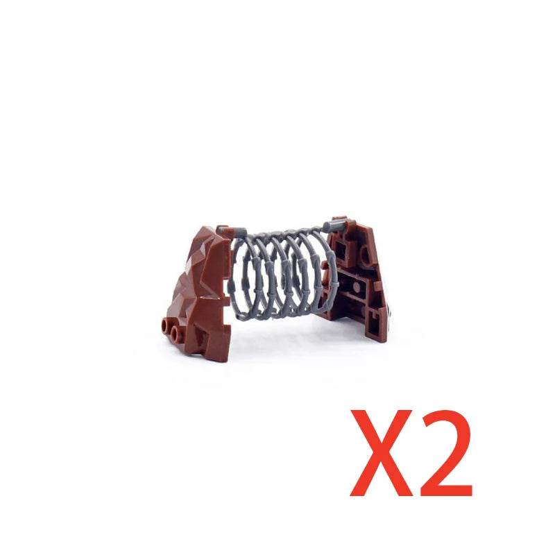 Premium Building Blocks Set Camouflage Military Equipment With Roadblock And Aircraft Parts For Kids - ToylandEU