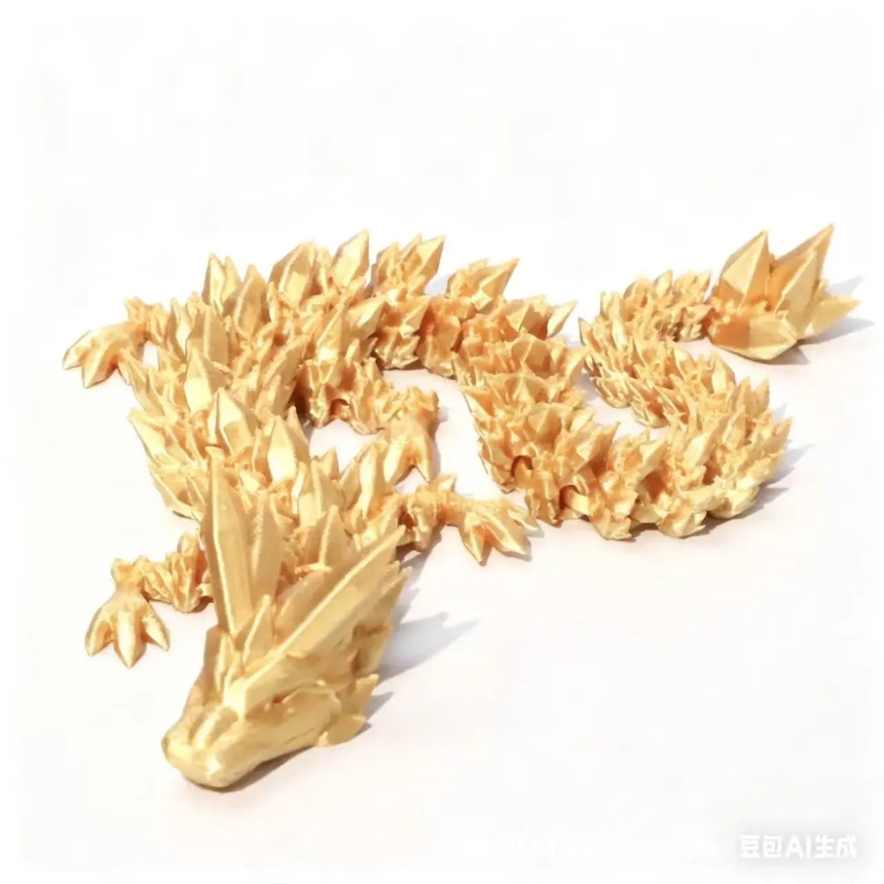 3D Printed Dragon Egg Toy With Articulated Crystal Dragon - ToylandEU