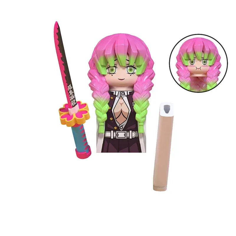 Anime Action Figures Building Blocks Set With Special Effects