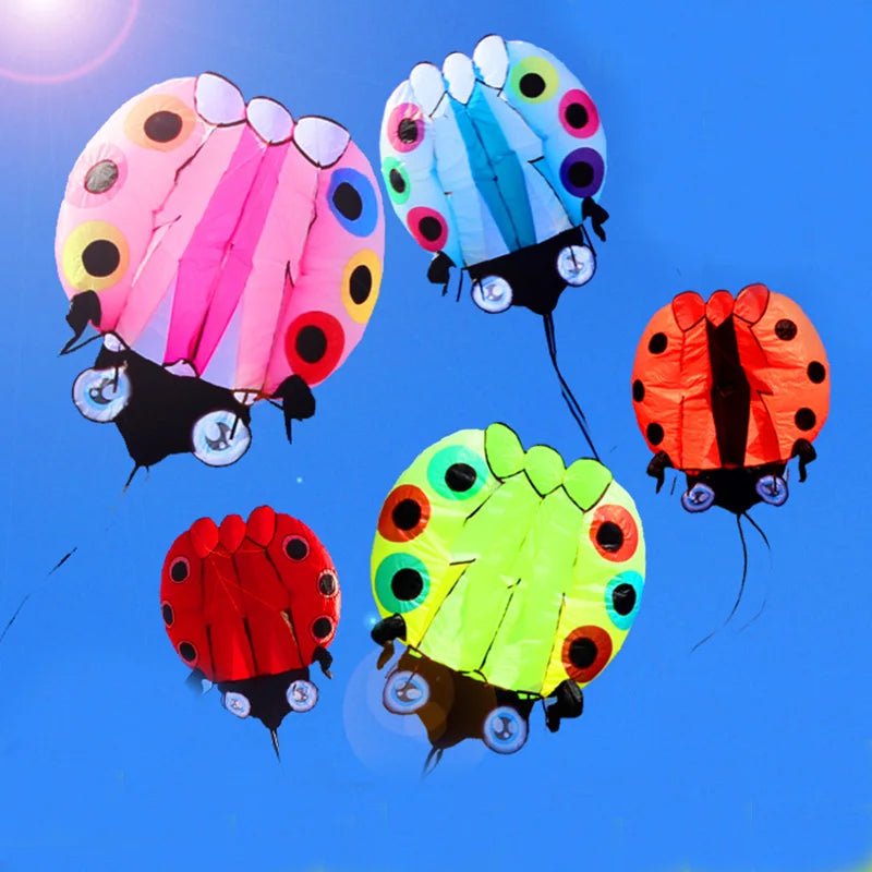 Large Ladybug 3D Soft Kite with Free Shipping for Outdoor Flying - ToylandEU
