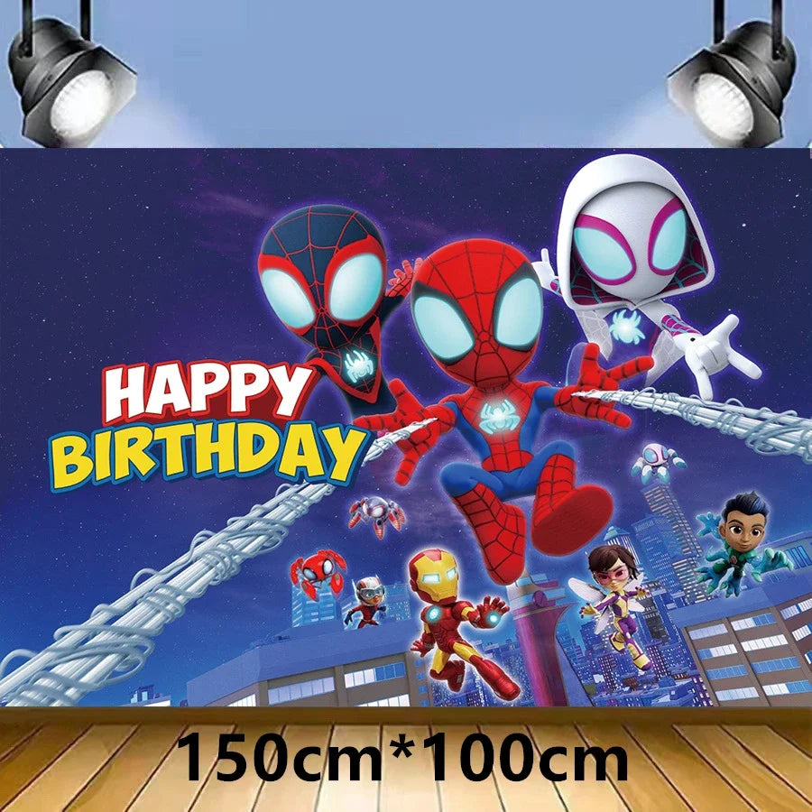 Balloon | Spider Web Friends Theme | Latex Balloon | 1Pc