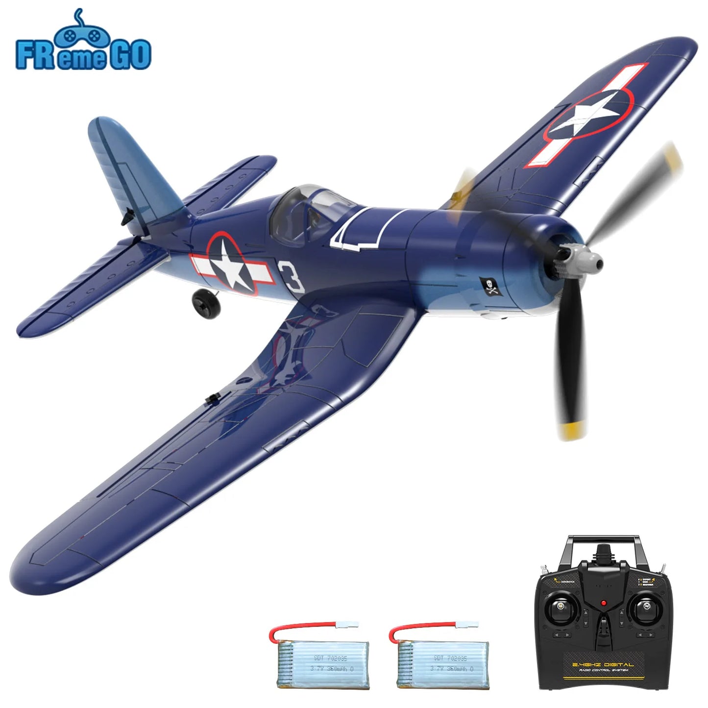 F4U Corsair RC Airplane - High-Performance Remote Control Aircraft for Kids