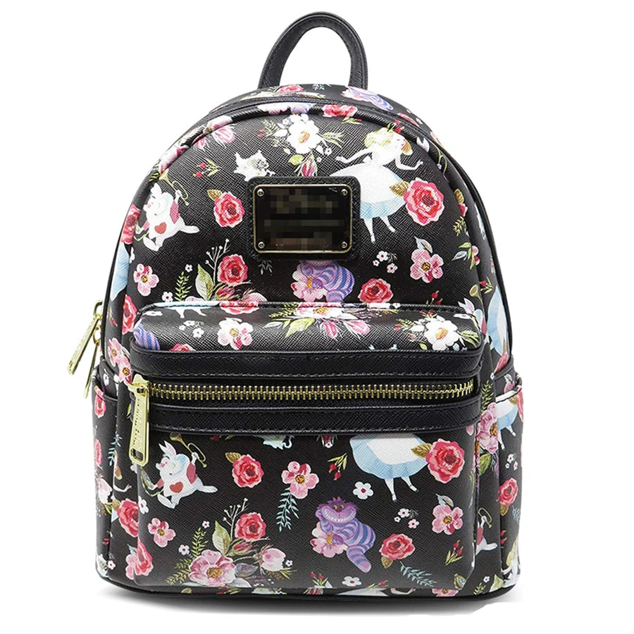 Disney Marie Floral Plush Backpack for Stylish Kids
