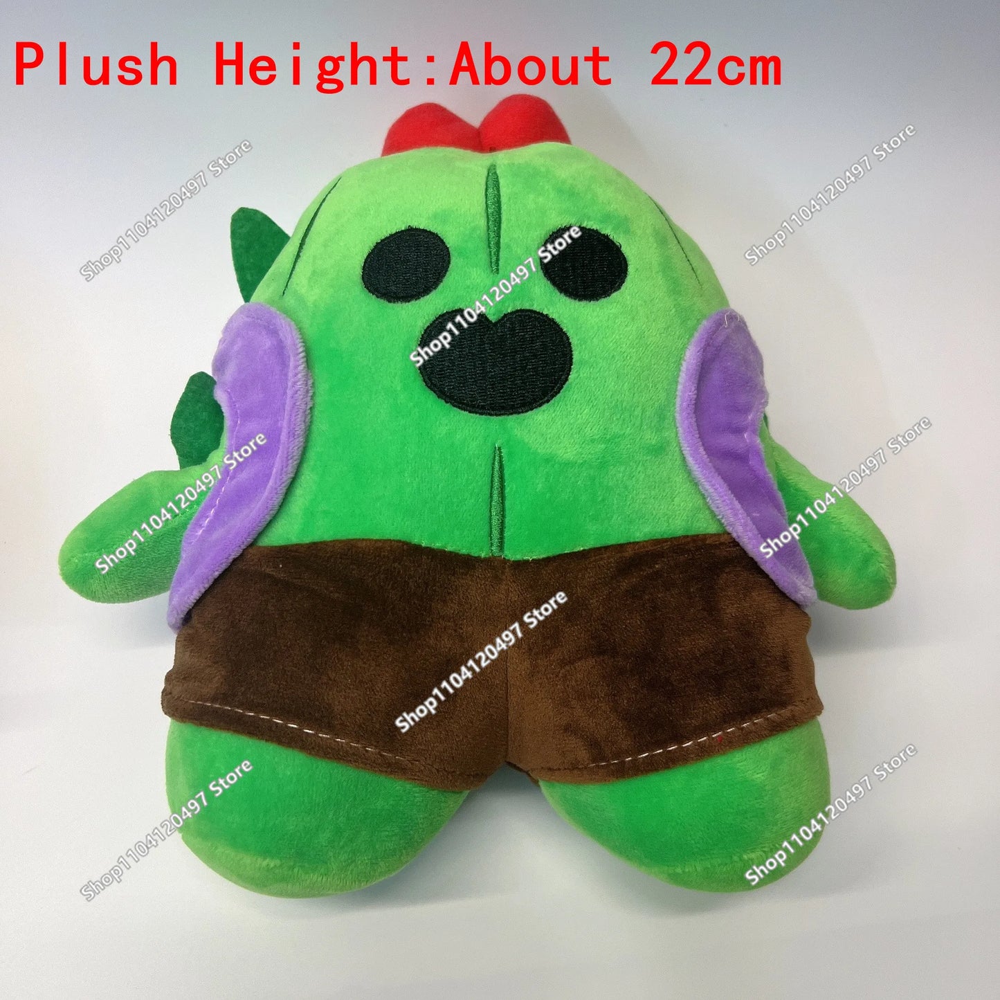 Plush Toy | Spike Plush 10cm-25cm | Brawler Cartoon Theme | Game Character