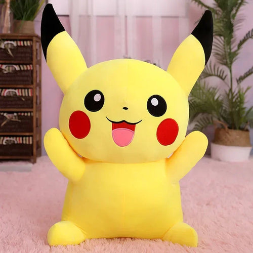 80cm Big Size Pokemon Pikachu Plush Doll Plushies Anime Cute Stuffed ToylandEU.com Toyland EU
