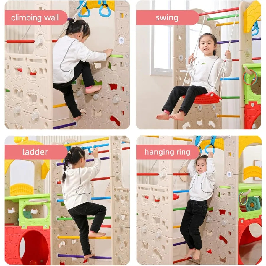 All In One Indoor Playground Jungle Gym For Toddlers