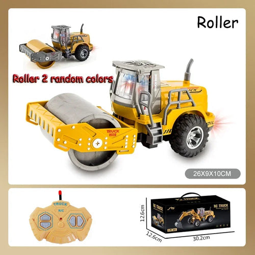 RC Cars Children Toys for Boys Remote Control Car Kids Toy Excavator Toyland EU