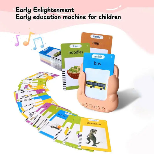 Montessori Talking Flash Cards - Fun Early Learning Tool for Kids