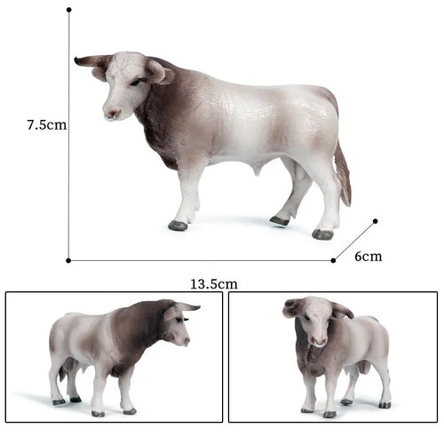 Milk Cow and Farm Animal Action Figure Toy - Realistic PVC Model ToylandEU.com Toyland EU