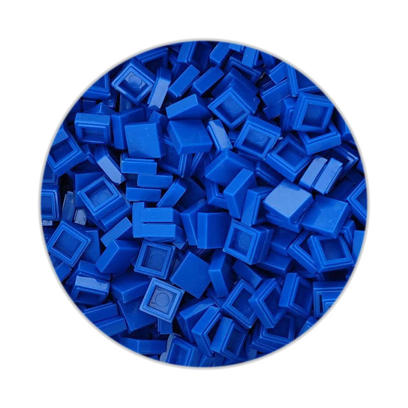 Smooth 1x1 Building Blocks | MOC Pixel Particles | DIY Kids Set