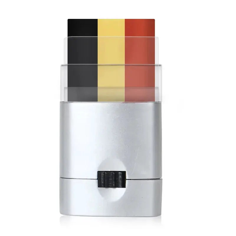 Country Flag Face Paint Stick Stripe Football Fan Brush Stick Face & Body Paint Football Game Cheering Cheerleading Decoration - ToylandEU