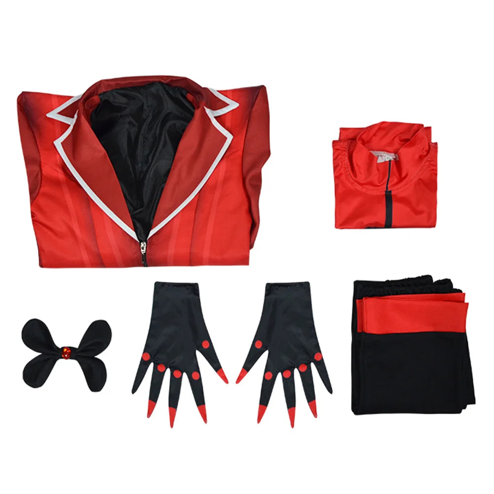 Ultimate Alastor Cosplay Costume Set for All Ages – Unisex Anime Fun!