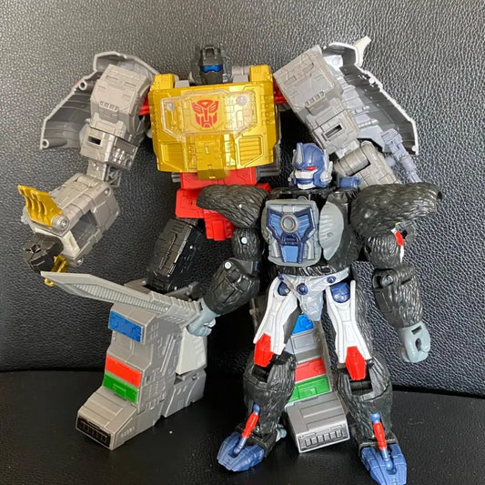 Transparent Upgrade Kit for SS86 Grimlock adaptable with Neck, Chest, Arm, and Head Stickers - ToylandEU