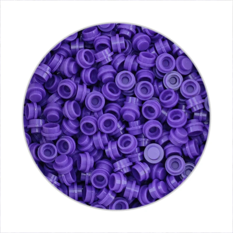 Building Block Plates | 1X1 Round Shape | Lego Compatible | Assorted Pack