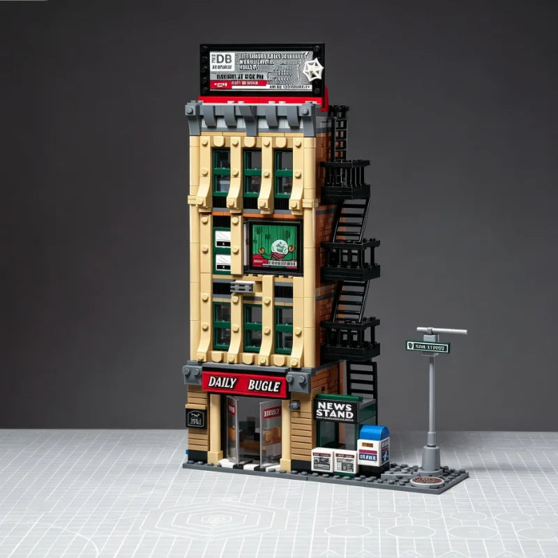 Building Blocks | 781 Pcs | Spider Man Vs Mysterio | The Daily Bugle