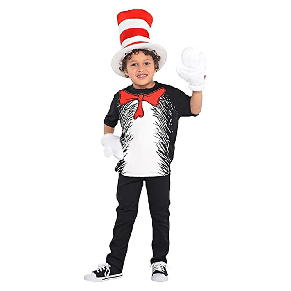 Anime Cat Cosplay Costume Set for Kids - Perfect for Halloween & Fun