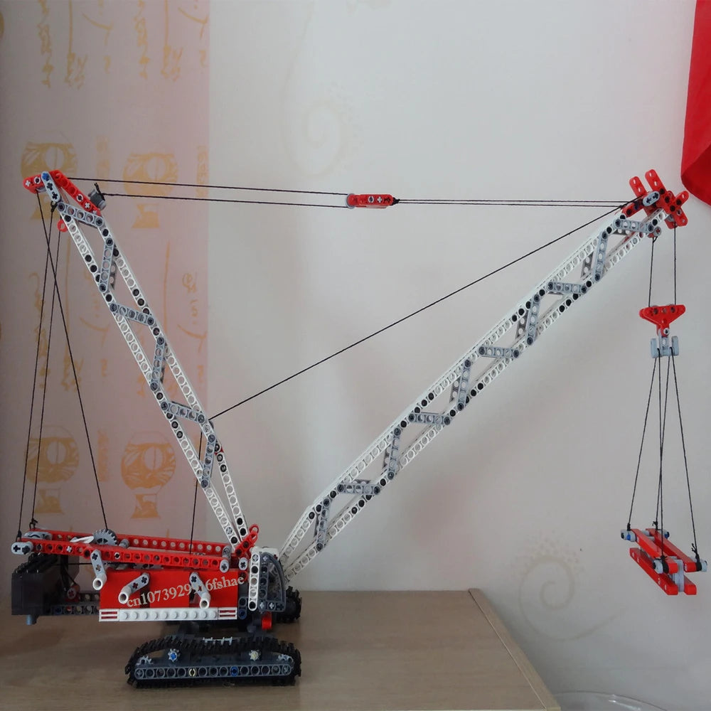 NEW 800PCS MOC city Engineering Series crawler crane DIY creative - ToylandEU