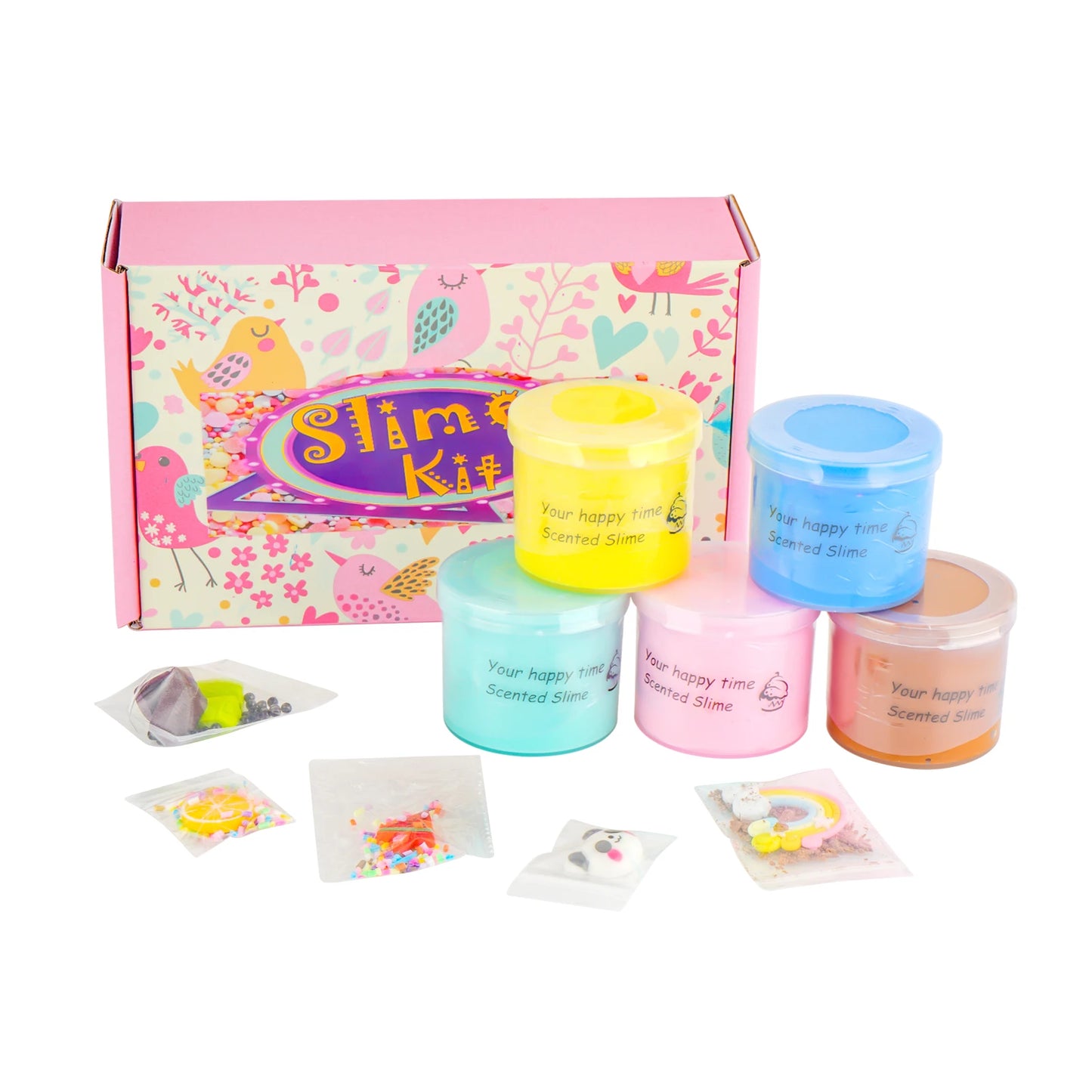 Ultimate 5 Piece Butter Slime Set - Fun Party Favors for Kids!